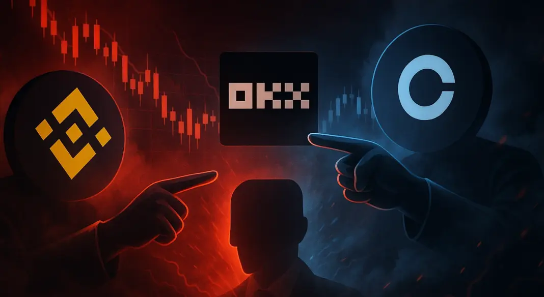 You! No, you! Crypto exchanges blame each other after market meltdown