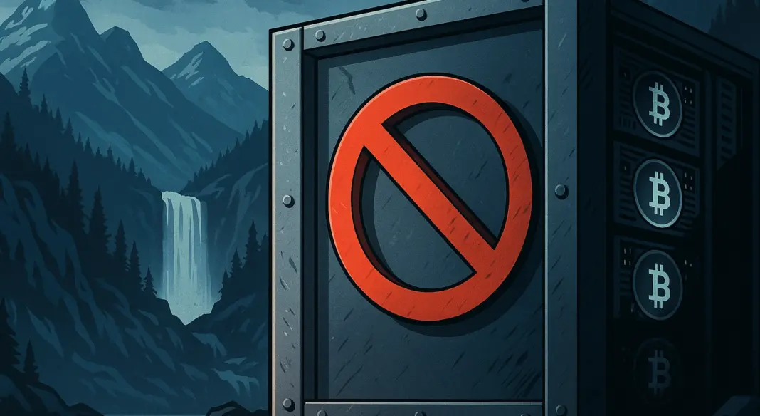 British Columbia slams the door on crypto mining development
