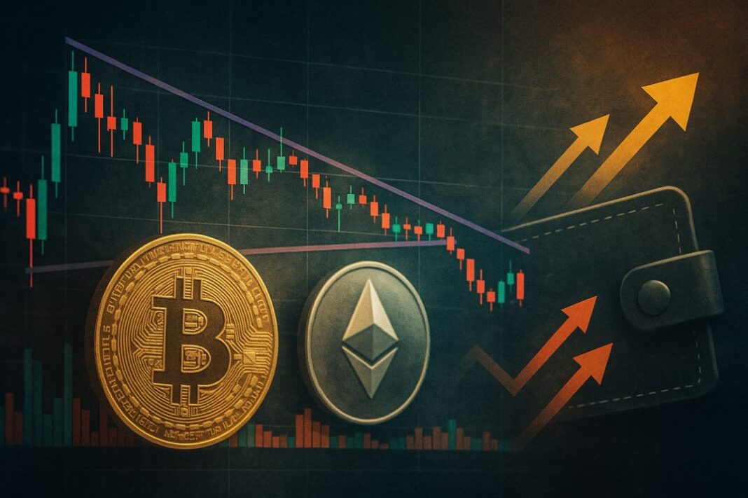 Before the Fed Binance Wallet Heat, Ethereum ETH MVRV Slide, and a 53% Wedge Target