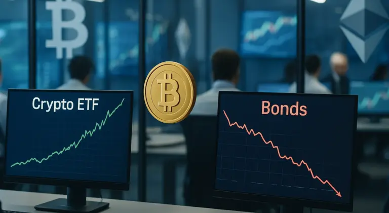 Crypto ETFs on the Rise and Bonds Are Getting Nervous