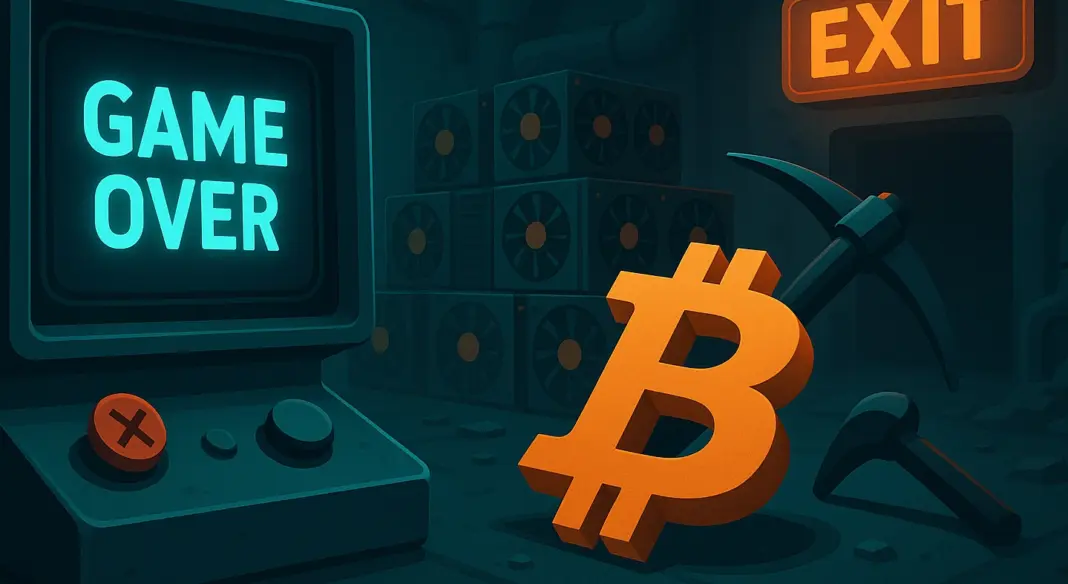 It’s Game Over, Bitfarms Quits Bitcoin Mining