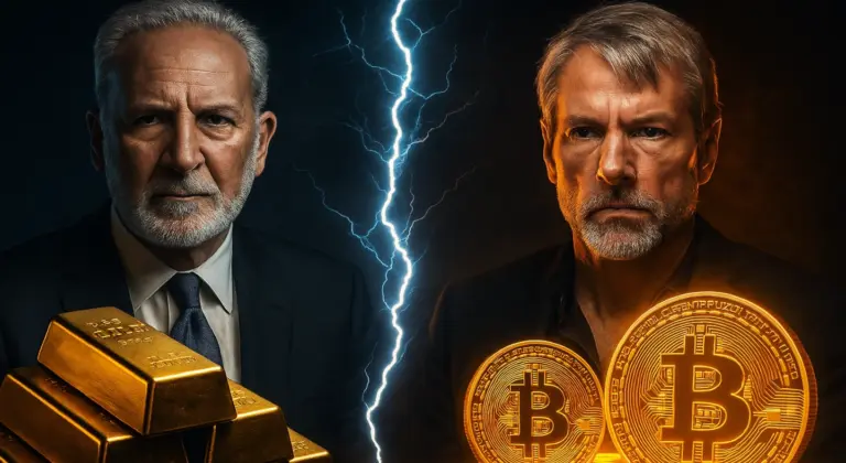 Bitcoin Feud: Peter Schiff vs. Strategy Over $2.8B Profit Claim