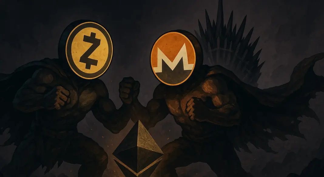 Zcash vs Monero: Privacy Coin Throne Fight Goes Brutal!