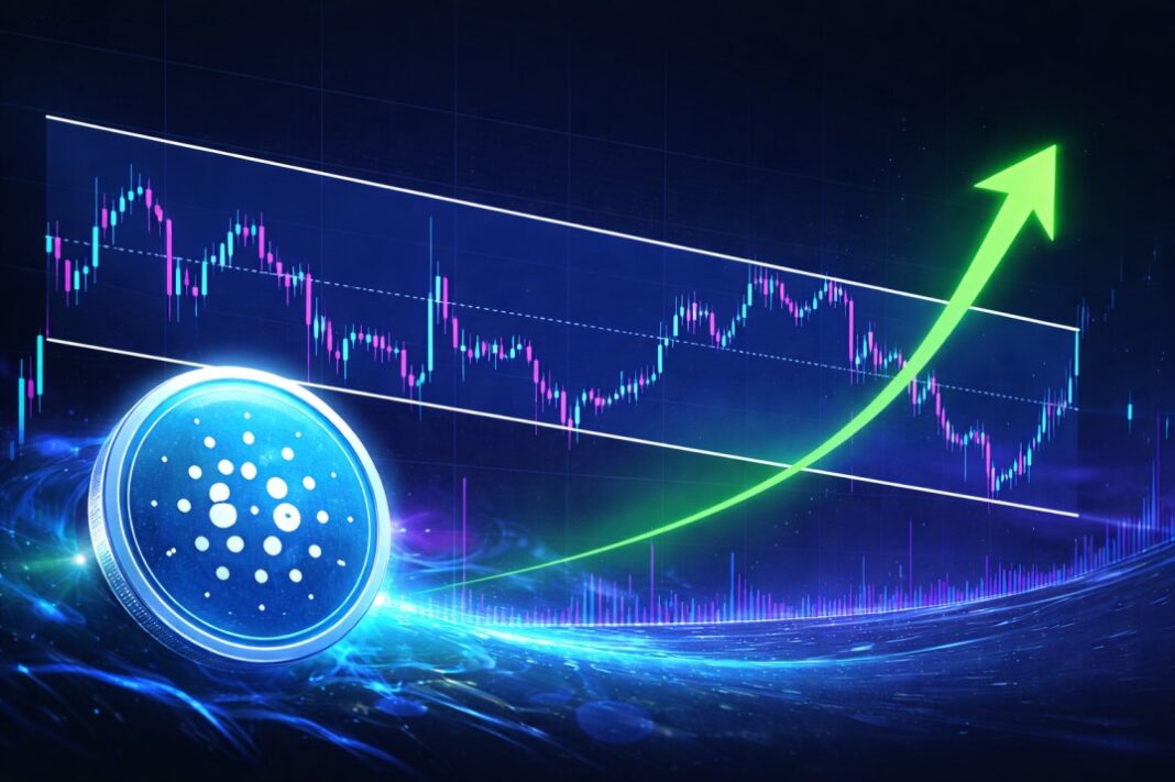 Cardano Bull Flag Targets $1.71 as ADA Defends Descending Channel Support