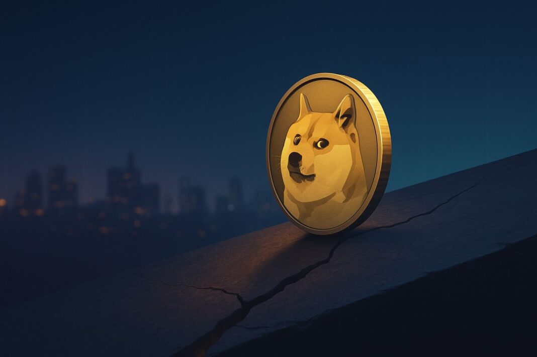Dogecoin Faces Breakdown Risk While Long-Term Pattern Points to a Big Move Ahead