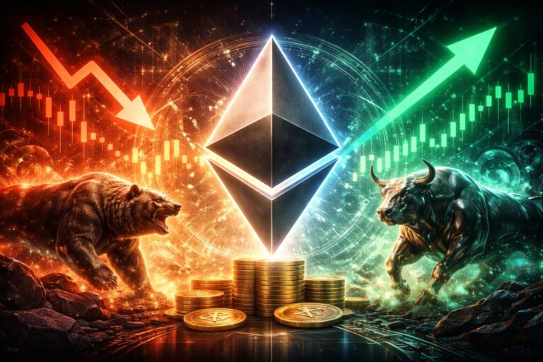 Ethereum at a Crossroads: Bearish Pennant Targets $1,950 as Inverse Head and Shoulders Eyes $3,400 Break