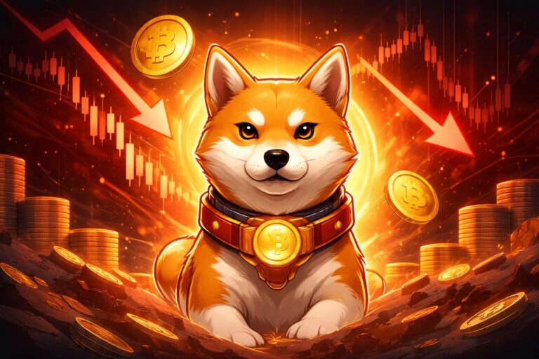 SHIB Faces 57% Drop Risk as Descending Channel Holds, While Bulls Defend Key Accumulation Zone