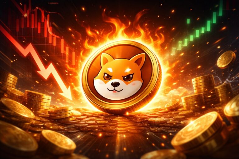 SHIB Split Signal: Bearish Flag Targets 61% Drop as Dominance Sits at Cycle Lows
