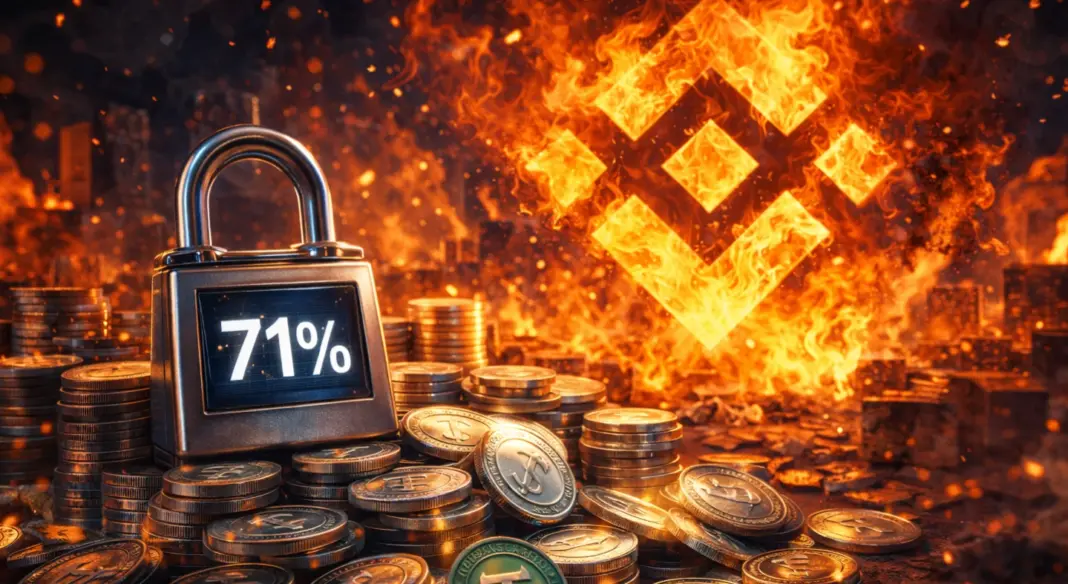 71% Lockdown and Crypto's Weird Stablecoin Hoard, Binance Is On fire