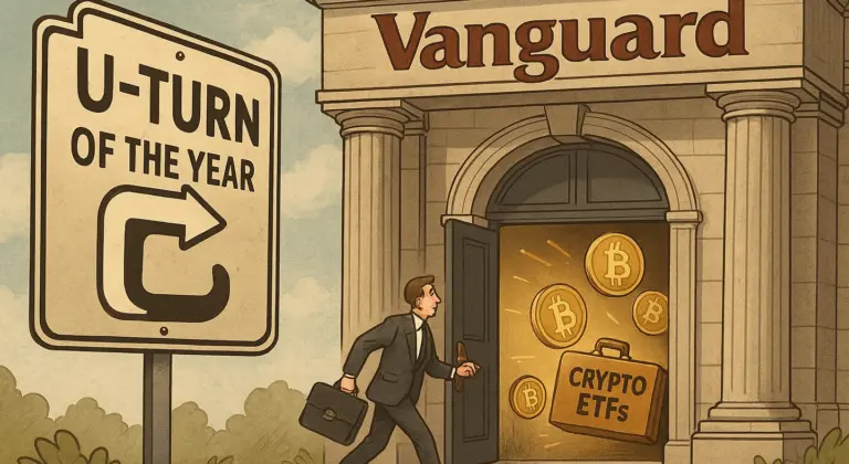 U-Turn of The Year, Vanguard Throws Open Its Doors to Crypto ETFs