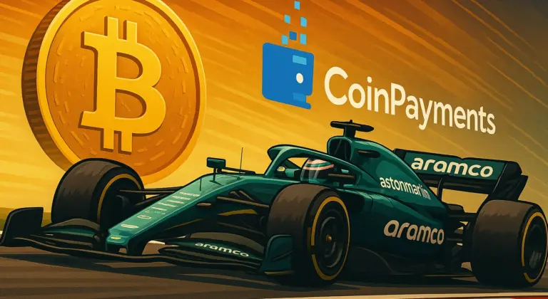 Coinpayments Teams Up with Aston Martin Aramco for a Full-Throttle Formula One Partnership
