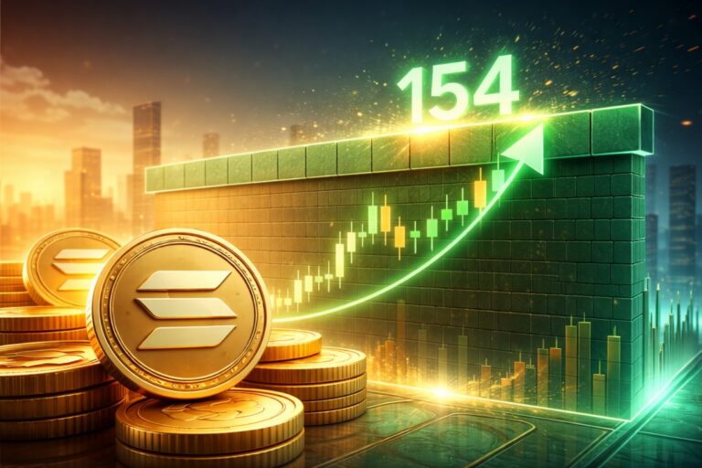 Solana Nears 154 Wall as Breakout Pressure Builds