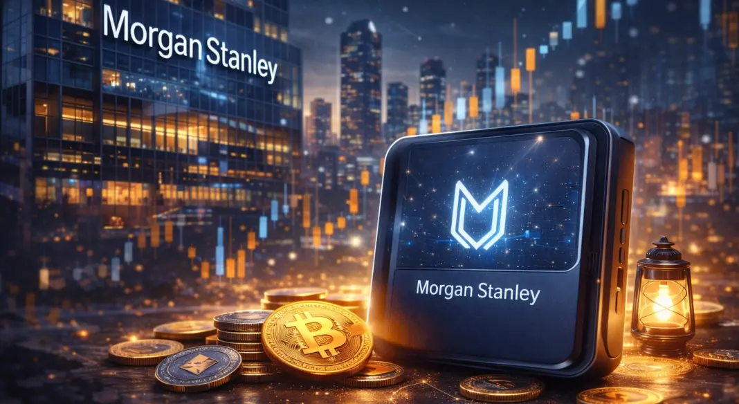 Morgan Stanley Crypto Game Accelerates, The Own Wallet Is coming