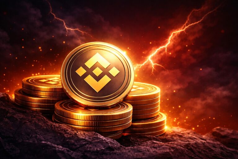 BNB Faces Make or Break as Falling Wedge Meets $600–$630 Support