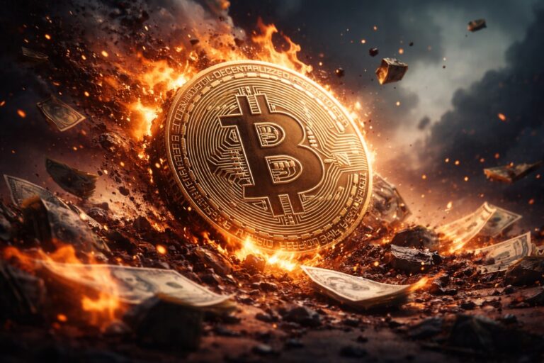 Bitcoin Crashes to $66K as Binance Liquidations Cluster Near $60K