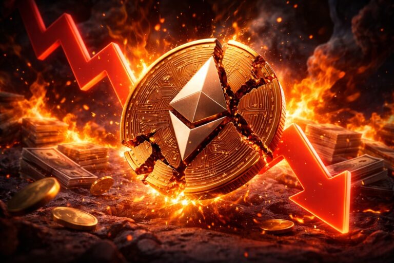 Ethereum Crashes 32% as ETH Breaks Key Support, Liquidations Stack Above $2K