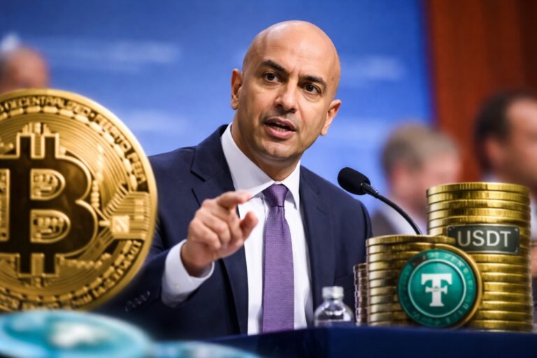 Kashkari Fires Back at Crypto and Stablecoins While Backing AI