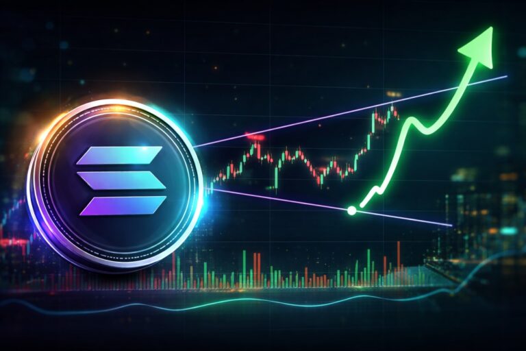 Solana Slides Under Key Trendline as Megaphone Pattern Fuels $1,000 Talk