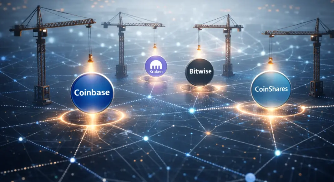 Coinbase, Kraken, Bitwise and CoinShares roll out major crypto platform expansions in one week
