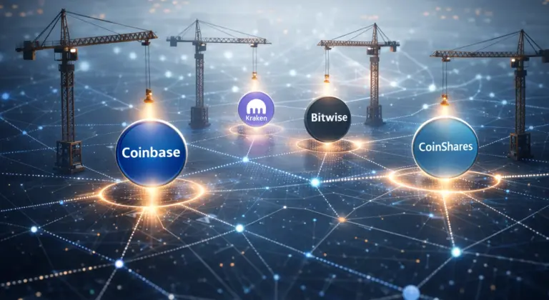 Coinbase, Kraken, Bitwise and CoinShares roll out major crypto platform expansions in one week