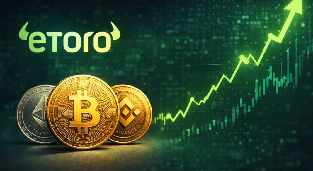 eToro's crypto revenues drive 20% stock surge