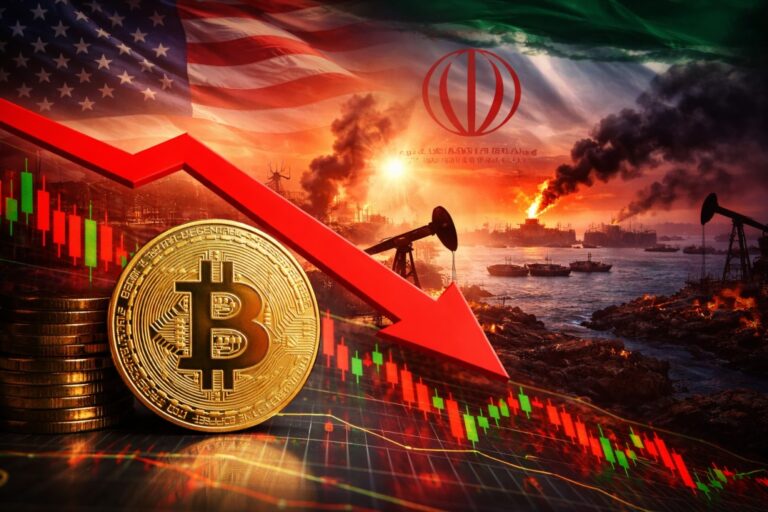 Bitcoin Falls Below $68,000 as Iran Threats Hit Crypto, Stocks, and Oil