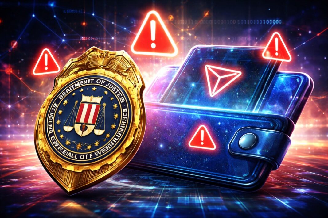Fake FBI Token Scam Hits Tron Users With Wallet Freeze Claim