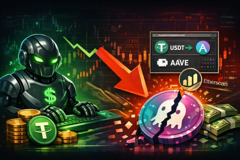 MEV Bot Hits $50M Aave Swap as Trader Gets Only 327 AAVE