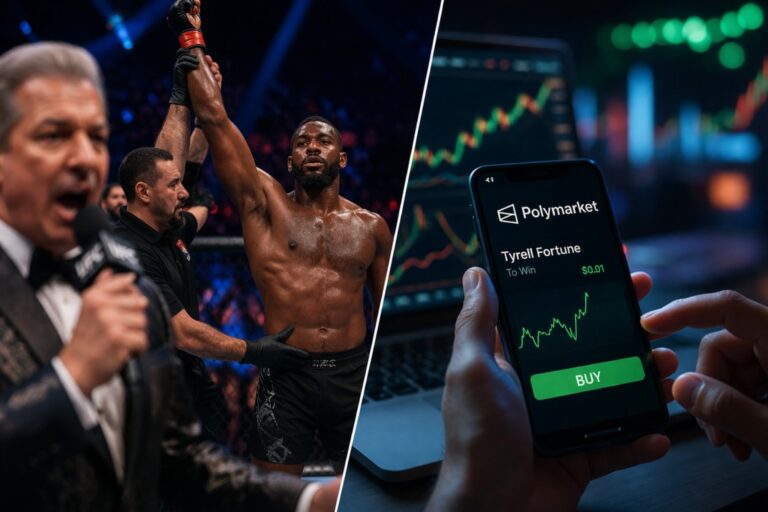Polymarket Trader Makes $67K After UFC Winner Mix Up