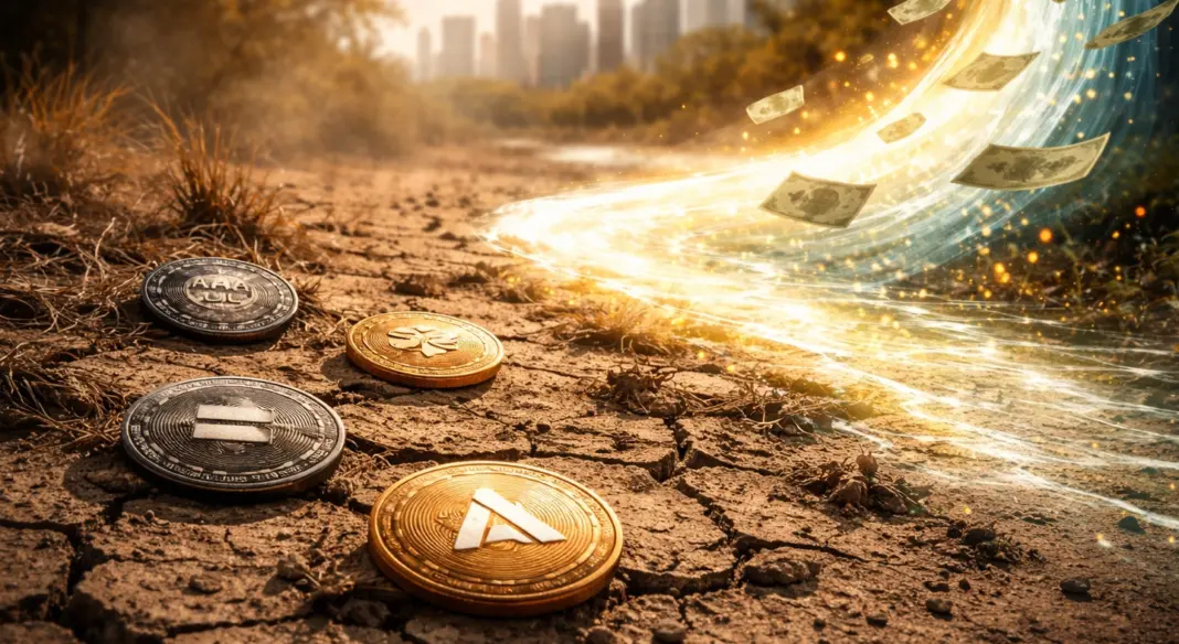 The altcoin market dried up, but crypto funding didn't