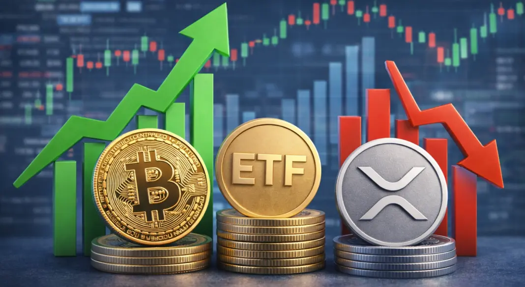 ETF flows tell more stories at once: bitcoin inflows, XRP whiplash, and what actually matters