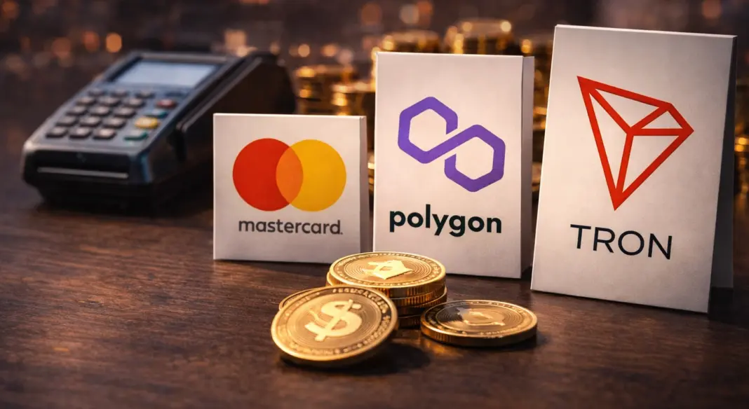 Mastercard taps Polygon and Tron to build stablecoin rails for everyday payments