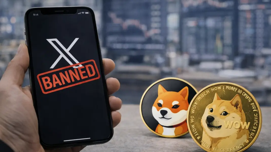 Memecoins still depend on centralized attention pipes, and the X crypto ban is a very bad news