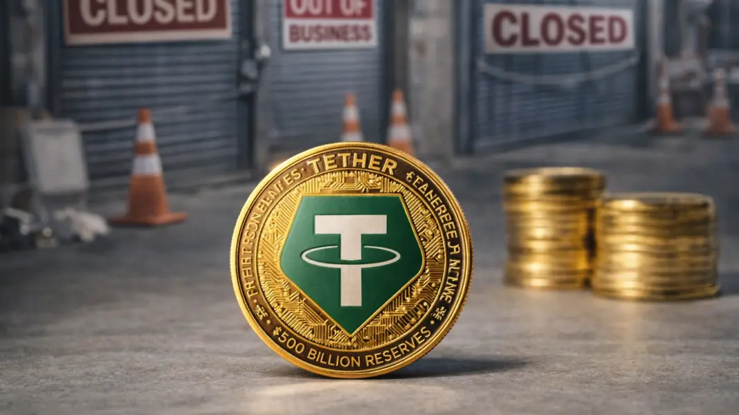 Tether's $500B aura meets a market full of shutdowns